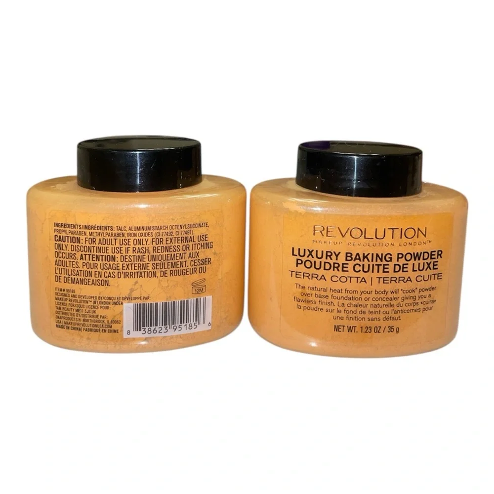Revolution Luxury Baking Powder in Terra Cotta - bundle of 2